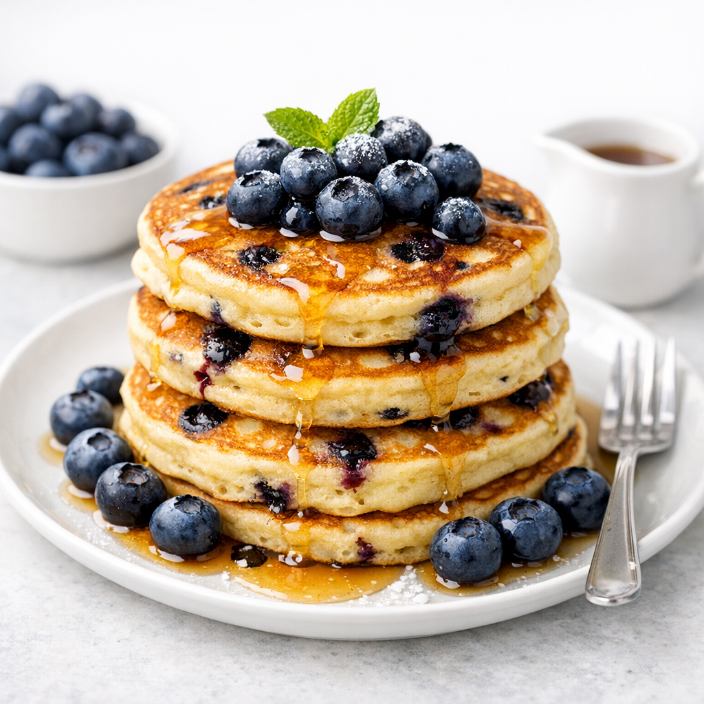 Franky's Blueberry Pancake
