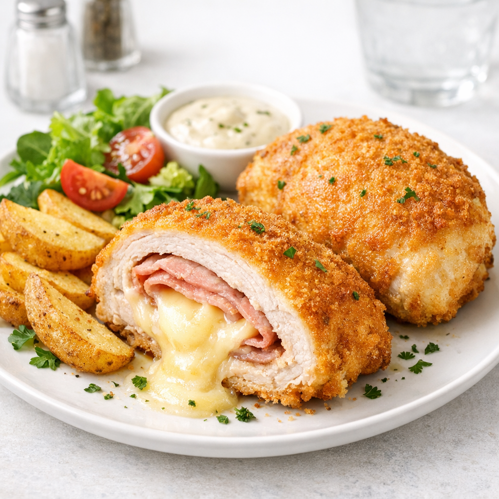 Bauern Cordon Bleu von der Pute