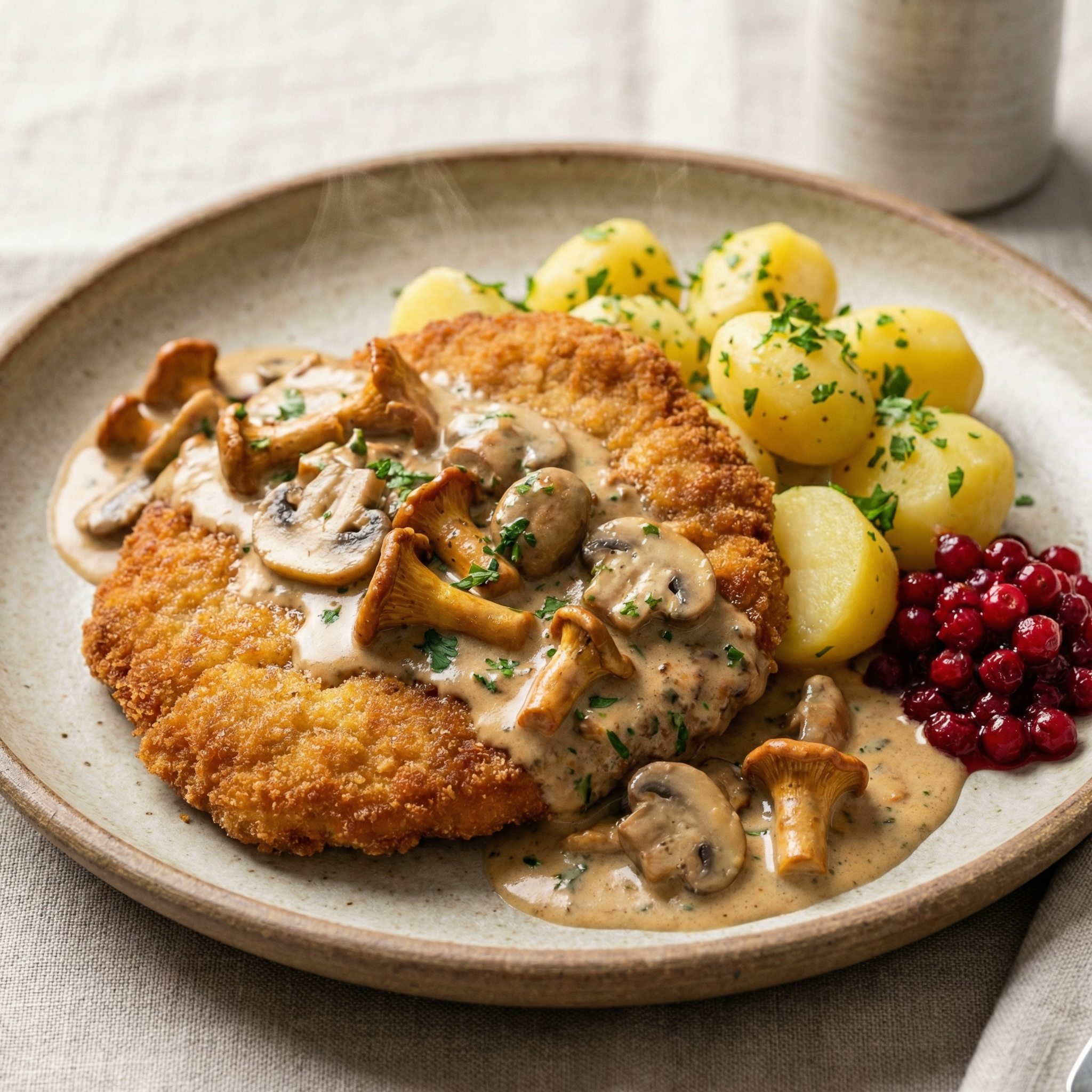 Jägerschnitzel