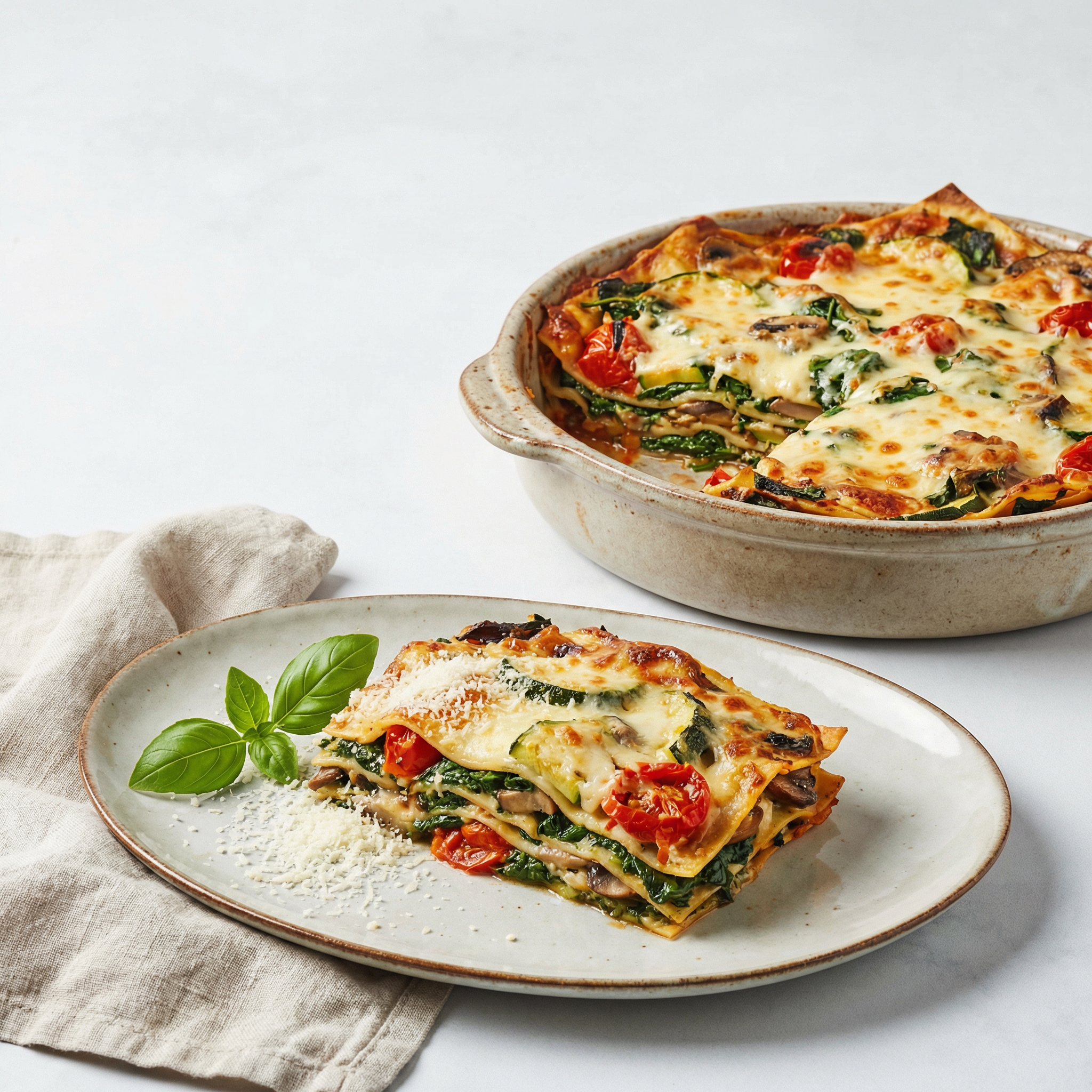 Hausgemachte Gemüselasagne