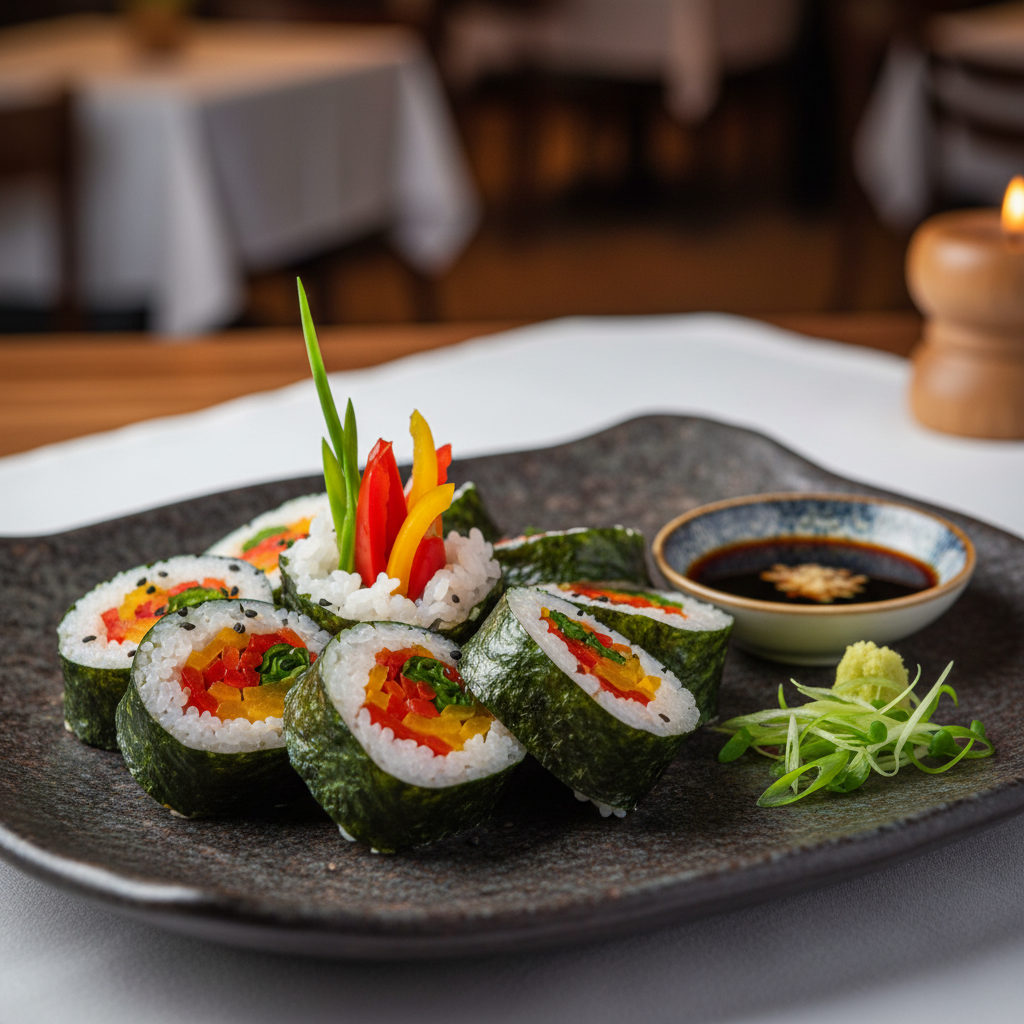 Paprika Maki (vegan)