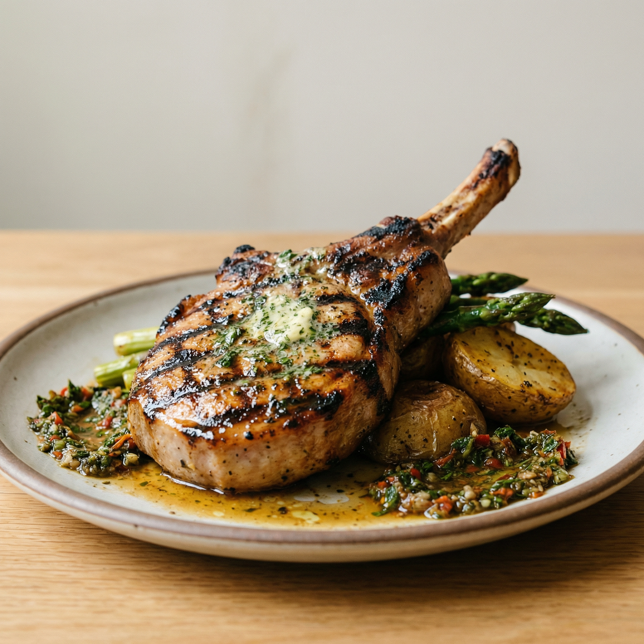 knuspriges Schweine-fleisch