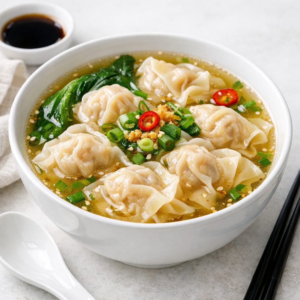 红油抄手 Hong You Chao Shou